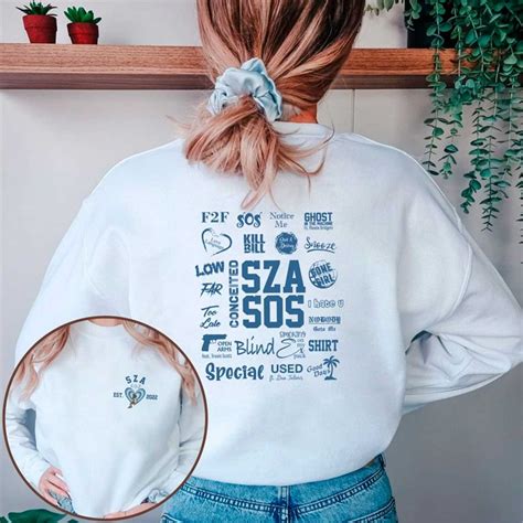 Vintage SZA Sweatshirt - Sza Merch - Sza - Good Days Graphic - Inspire ...