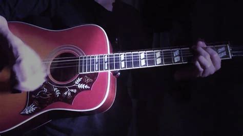 Songbird (oasis) acoustic cover - YouTube