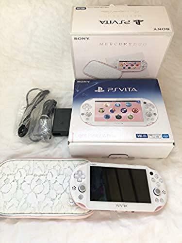 PlayStation Vita MERCURYDUO Limited Console & Pouch JAPAN Cute PS Vita ...