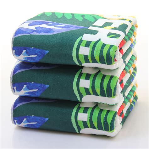 Comfortable microfiber custom sublimation printed beach towels printing ...