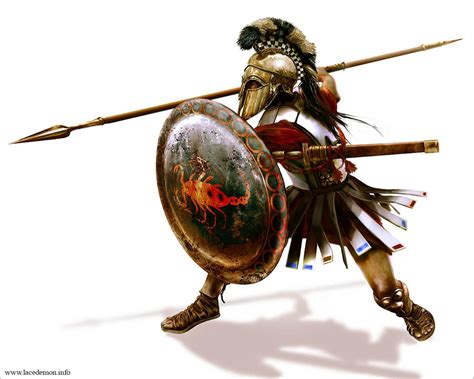 Wallpapers Spear Armor Shield Warriors Hoplite Fantasy