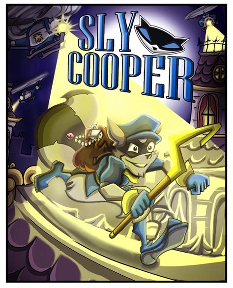 Sly Cooper Comic Cover Commission by shinragod on DeviantArt