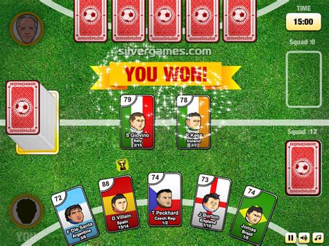 Sports Heads Cards: Soccer Squad Swap - Play Online on SilverGames 🕹️