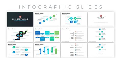 Business Timeline - Infographic PowerPoint template