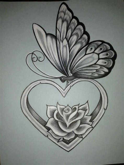 Pin by 1 317-992-9750 on Artwork by Bash | Butterfly tattoo designs, Butterfly drawing, Flower ...