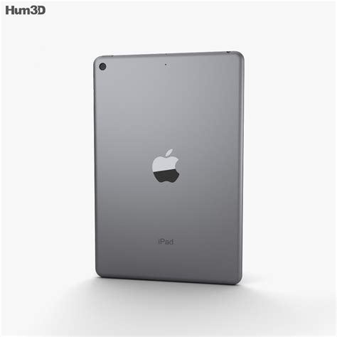 Apple iPad mini (2019) Space Gray 3D model - Electronics on Hum3D