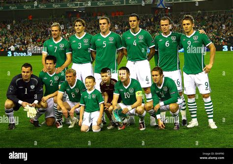 Rep of Ireland Soccer team Stock Photo - Alamy