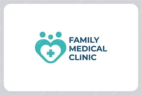 Premium Vector | Illustration modern family medical clinic logo vector icon