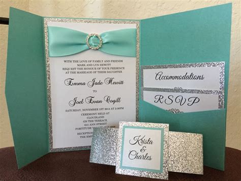 Best 21 Teal Wedding Invitations - Home, Family, Style and Art Ideas