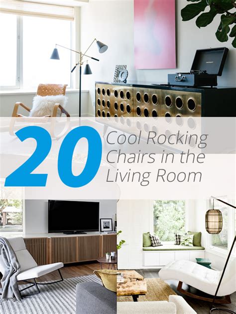 20 Cool Rocking Chairs in the Living Room | Home Design Lover