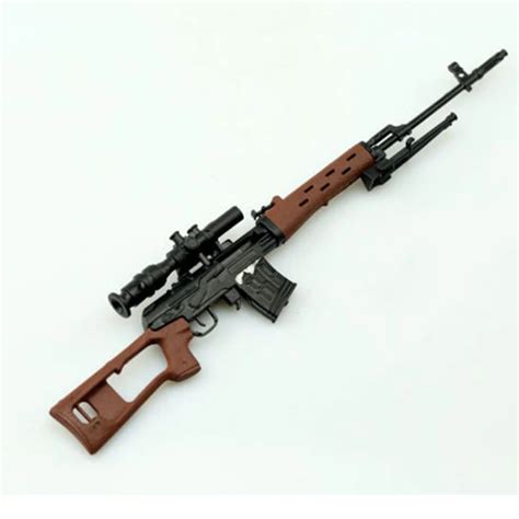 Aliexpress.com : Buy 1/6 Scale SVD Sniper Rifle Gun Model Toy Weapon For 12" Soldier Action ...