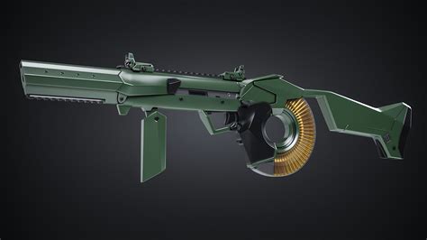 ArtStation - Futuristic Gun, Rustam Arazov Sci Fi Weapons, Weapon ...