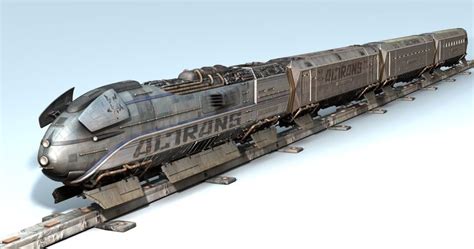 Snowpiercer concept model | Train, Dieselpunk, Train layouts