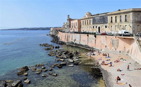 Ortygia Island, Sicily, seen from the land - Sue Travels