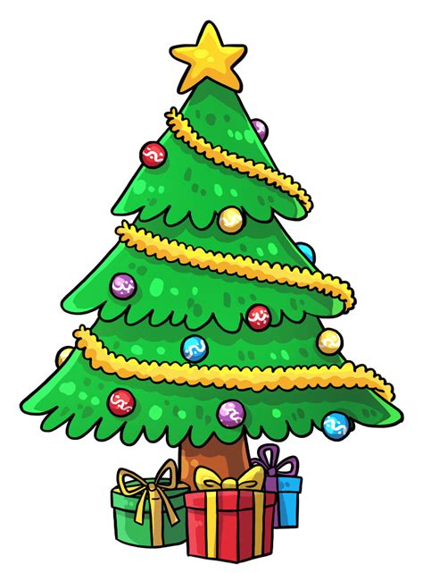 Cartoon Christmas Tree - ClipArt Best