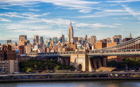 Puente de Manhattan Fondo de pantalla HD | Fondo de Escritorio ...