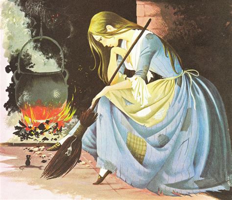 cinderella illustrations | Cinderella - Vintage Illustration Storybook ...