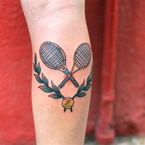 55 Awesome Tennis Tattoo Designs | Body Art Guru