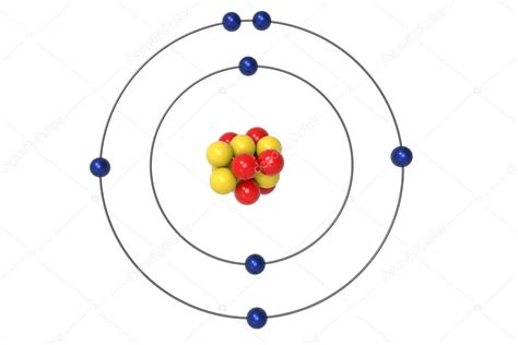 Pmages: bohr model nitrogen | Nitrogen Atom Bohr Model Proton Neutron Electron Illustration ...