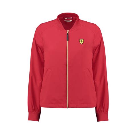 Scuderia Ferrari Women's Bomber Jacket (Red, L) - Walmart.com