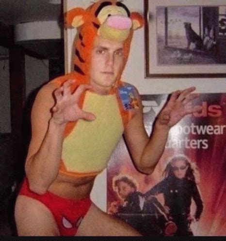 Jake Paul Jake Paul Tiger Costume GIF - Jake Paul Jake Paul Tiger Costume Tiger Costume ...