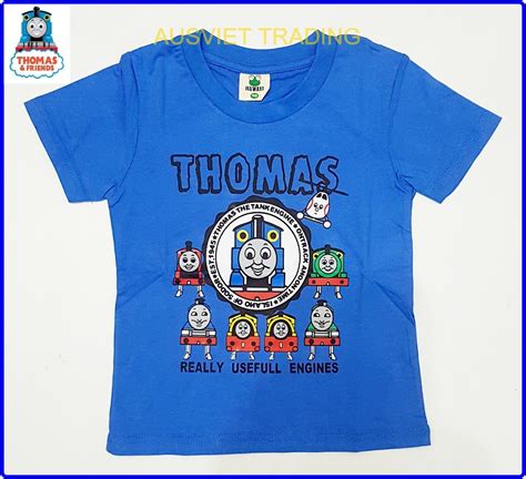 Brand new Thomas the Tank Engine T-Shirt Top boys Tshirt cotton kids | eBay