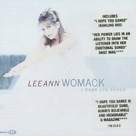 I Hope You Dance [Single] by Lee Ann Womack (CD, Jan-2001, MCA ...