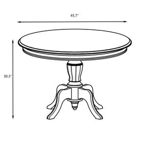 Sofia Round Solid Wood Dining Table – Furniture.Agency