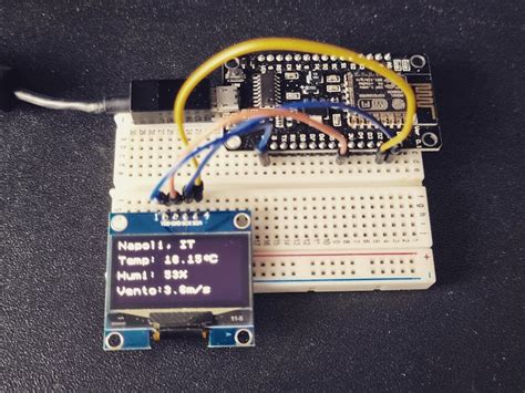 Weather Station with ESP8266 - Hackster.io