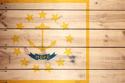 Flag of Rhode Island - Wood Texture - Download it for free