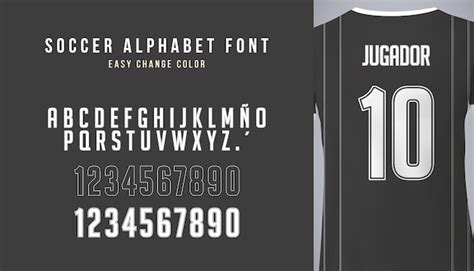 Premium Vector | Soccer Alphabet Font Lines for Sublimation