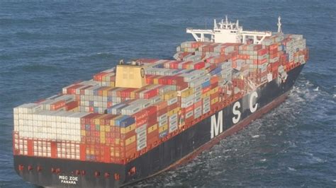 Photos: MSC Zoe Loses Containers in North Sea