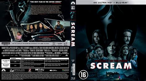 Scream 5 4K Blu-Ray Custom Cover (5/5) by covercollector on DeviantArt