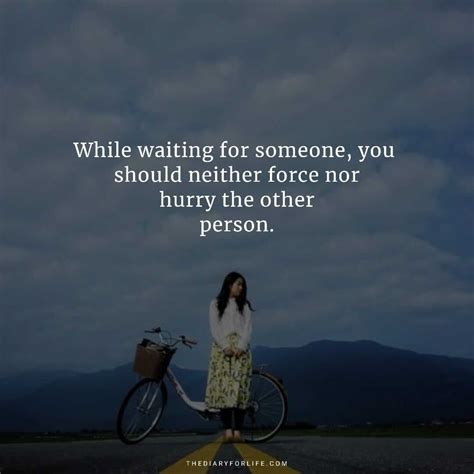 25 Beautiful Quotations About Waiting For Someone - ThediaryforLife