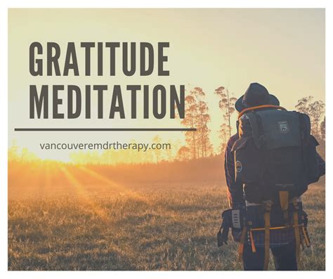 Gratitude Meditation - Vancouver EMDR Therapy, PLLC