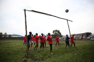 Kids playing football | photo MONUSCO / Abel Kavanagh | Flickr