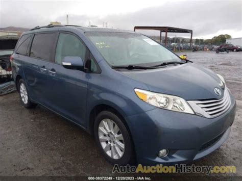 5TDDK3DC2ES074915 TOYOTA SIENNA LIMITED 7 PASSENGER - View history and price at AutoAuctionHistory