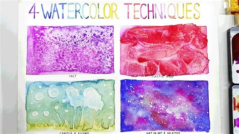 Watercolor Painting Techniques For Beginners