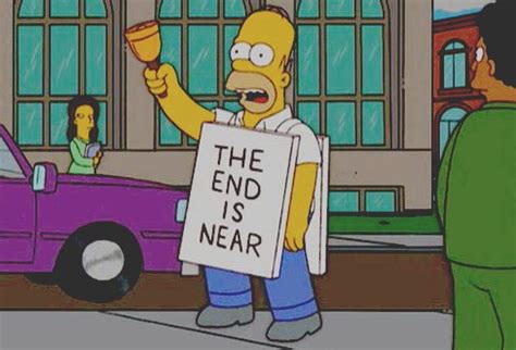 Create meme "Meme (Meme , the simpsons , the end is near )" - Pictures ...