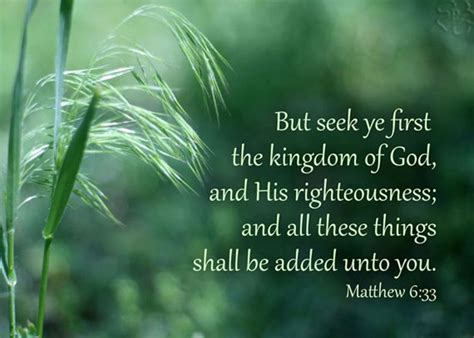 Bible Verse Art Seek Ye First the Kingdom of God Matthew 6 33 Christian ...