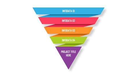 Inverted Pyramid Infographic PowerPoint Template | CiloArt