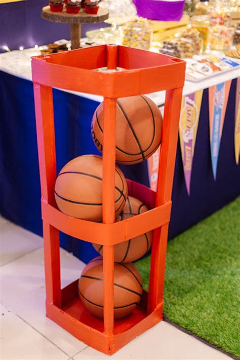 Kara's Party Ideas NBA Basketball Birthday Party | Kara's Party Ideas