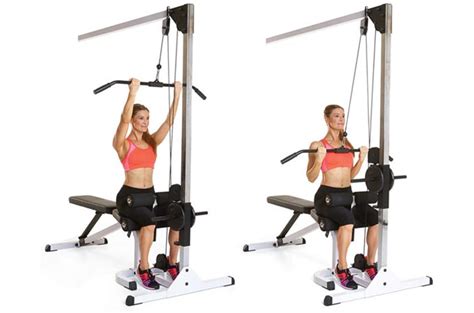 Lat Pulldown Machine Exercises