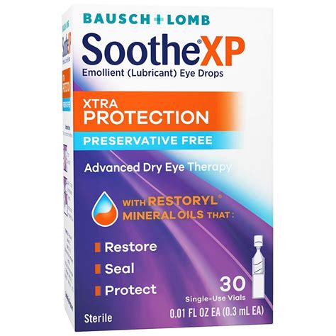 Soothe XP Preservative Free Eye Drops | Walgreens