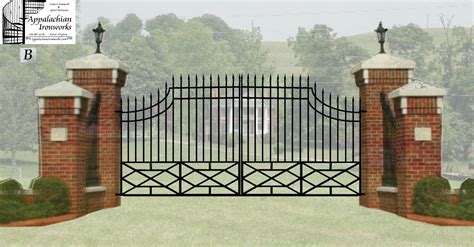 http://appalachianironworks.com/imagesDigital Estimate for massive estate entrance gate ...