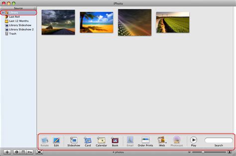 Importing/Editing Images in iPhoto