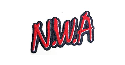 NWA N.W.A Patch - Cut-Out Logo Woven Patch