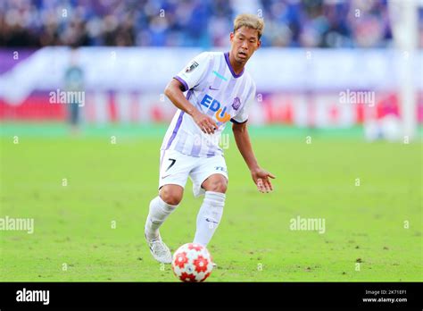 Kanagawa, Japan. 16th Oct, 2022. Gakuto Notsuda (Sanfrecce) Football ...