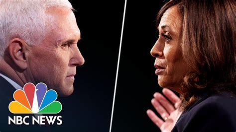 Watch Highlights From The 2020 Vice Presidential Debate Mostly About ...