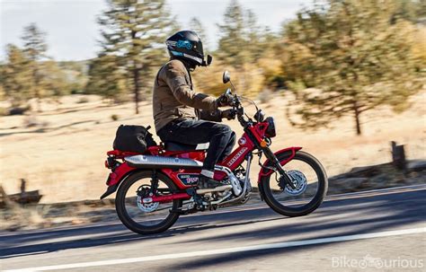 First Ride Review – 2021 Honda Trail 125 | Bike-urious